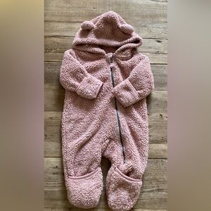 Hanna Andersson Pink Fleece Baby Jacket